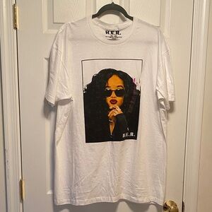 H.E.R. Graphic White T-Shirt…size 2XL